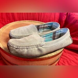 L.L. Bean Driving Moccasins Slip On Tan Driving Loafers 7M